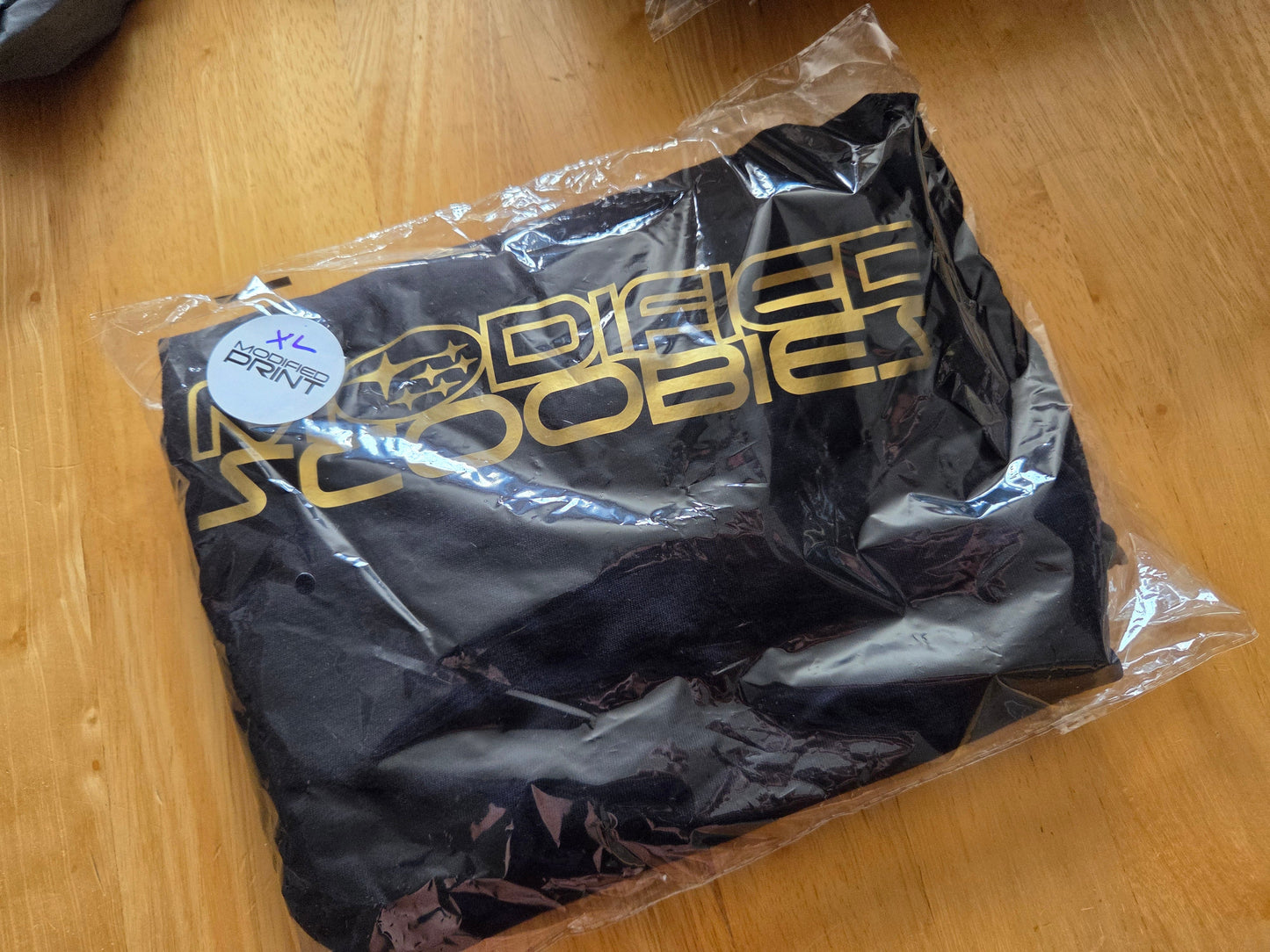 Black And Gold T Shirt XL