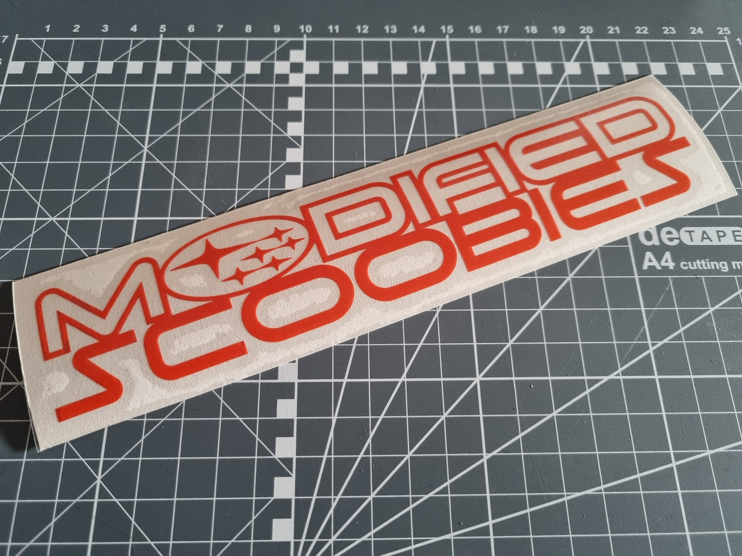 Modified Scoobies Decal (Single)