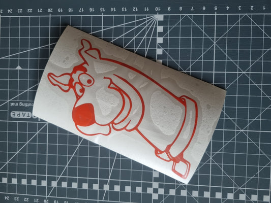 Scooby doo Head Decal