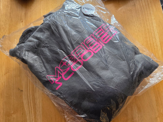 Grey And Pink Hoodie XL