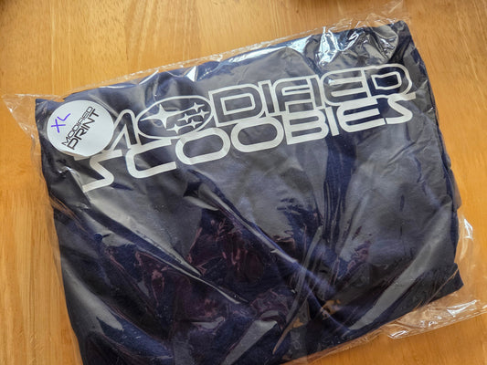 Navy And Silver T Shirt XL