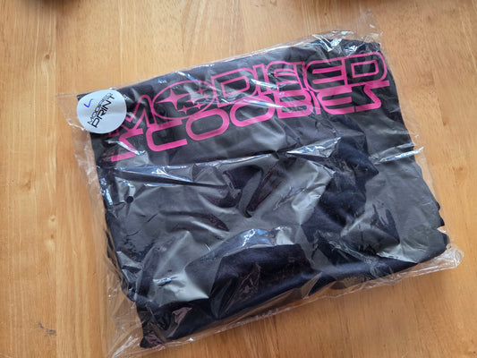Black And Pink T Shirt Large