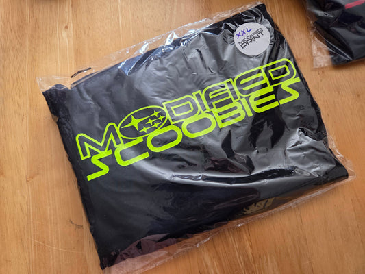 Black Neon Yellow T Shirt XXL