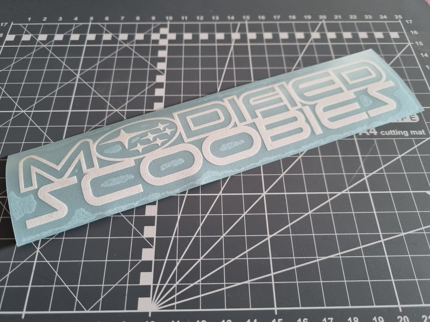 Modified Scoobies Decal (Single)