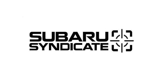 Subaru Syndicate Decal 200mm