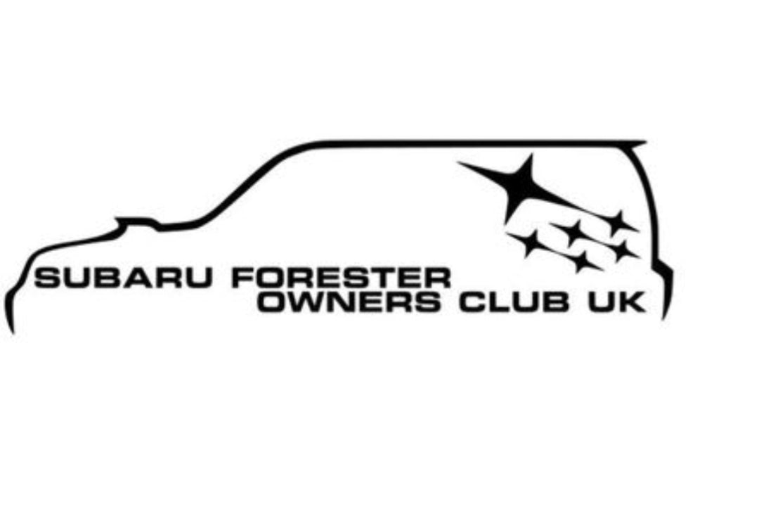 Subaru Forester Owners Club Decal