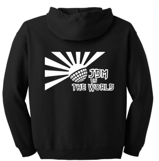 Large Rear JDM vs The World Hoodie