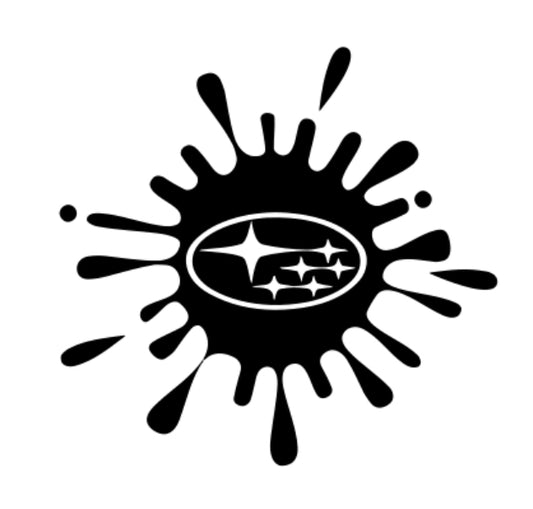 Subaru Splash 150mm Decal