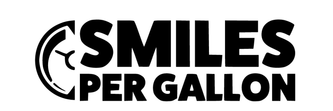 Smiles Per Gallon 200mm Decal