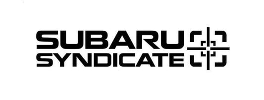 Subaru Syndicate Decals (Pair) 200mm