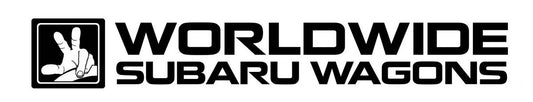 WorldWide Subaru Wagons Decal (Pair)