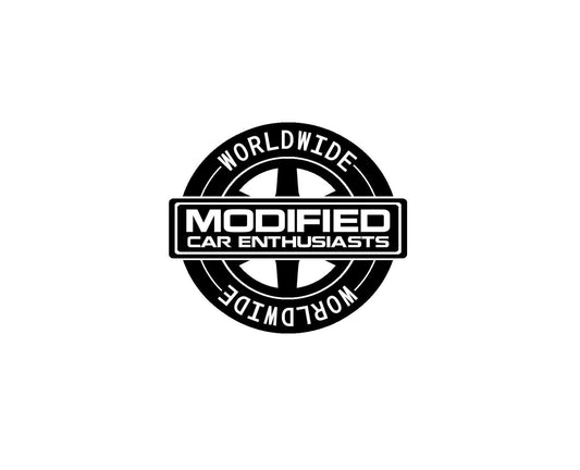 WorldWide Modified Car Enthusiasts Decal