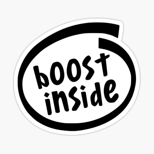 Boost Inside 200mm Decal